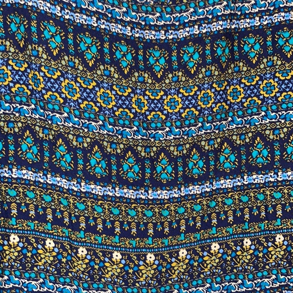 Blue Patterned Top - Picture 2 of 4